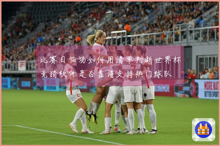 比赛日临场如何用清单判断世界杯竞猜软件是否靠谱支持热门球队